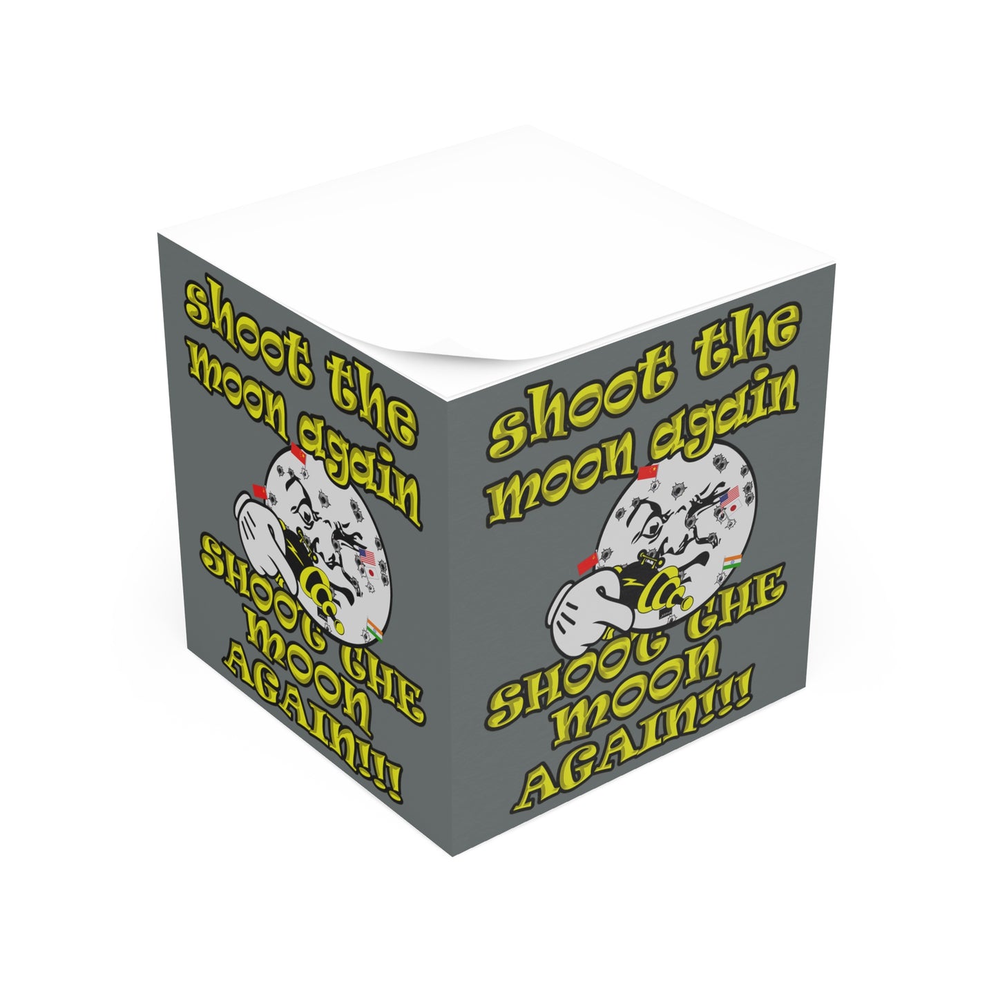 shoot the moon again - note cube (dark grey)