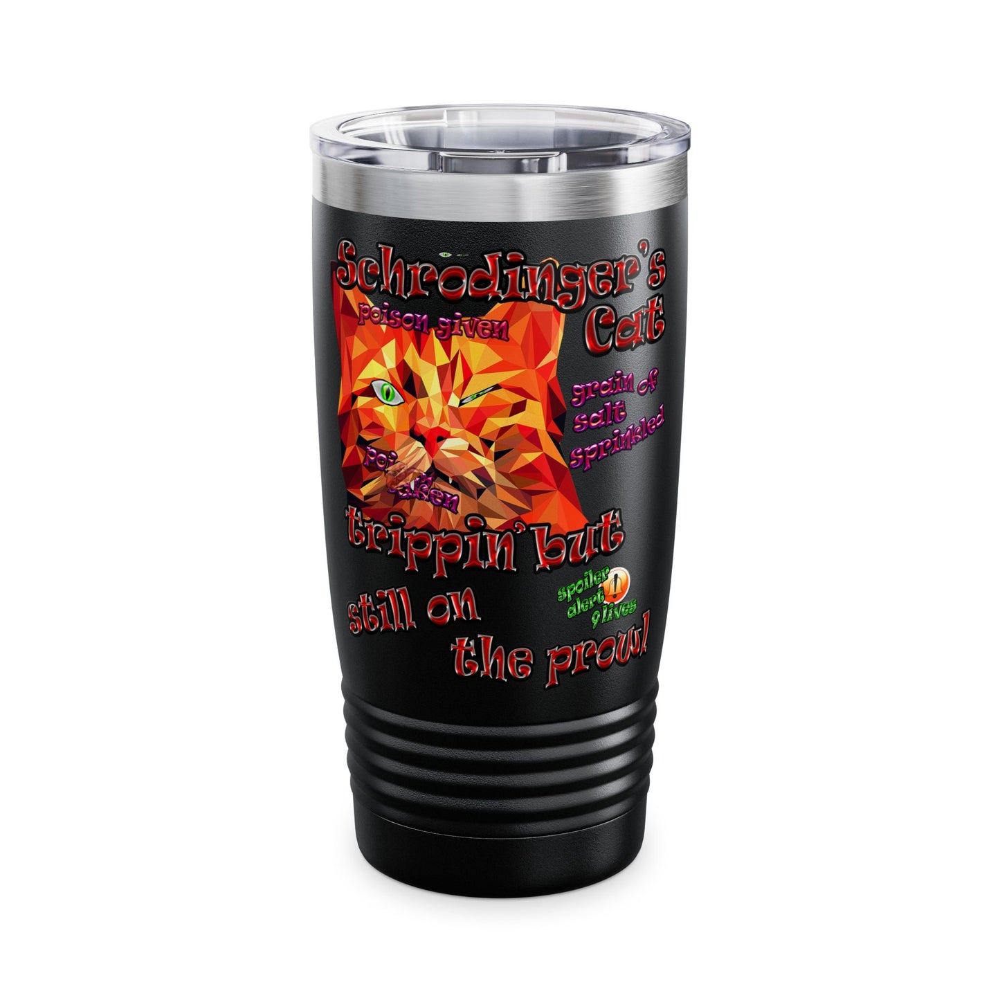 schrodinger's cat - Ringneck Tumbler, 20oz