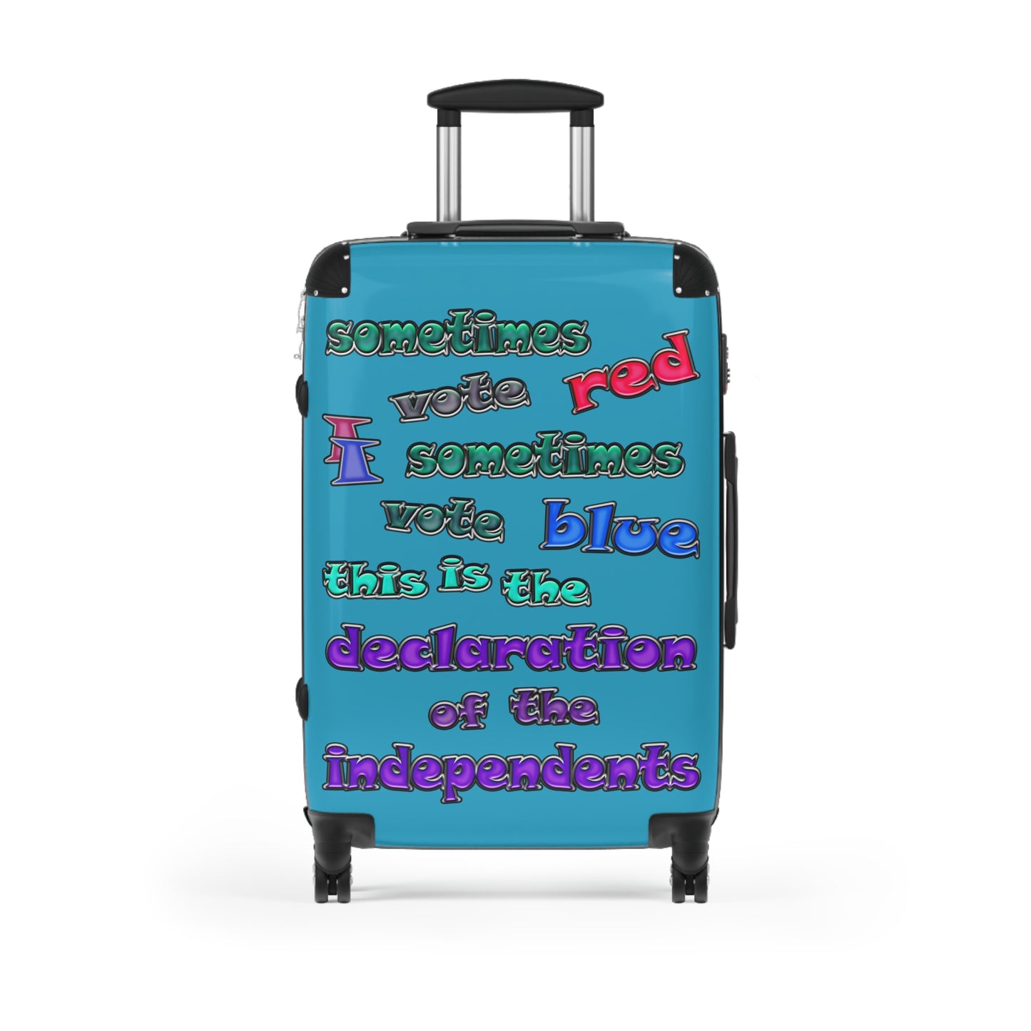 declaration of the independents - Suitcase (turquoise)