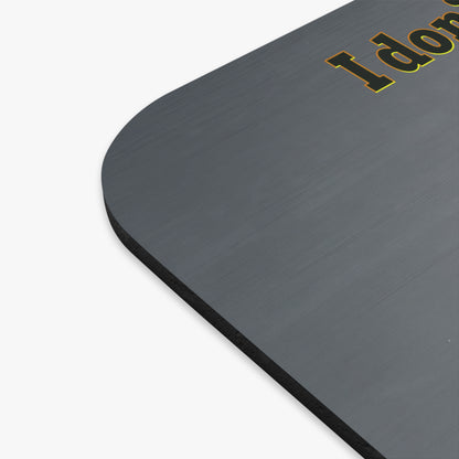 I don't care that your grey - Mouse Pad (Rectangle) (grey-light grey)