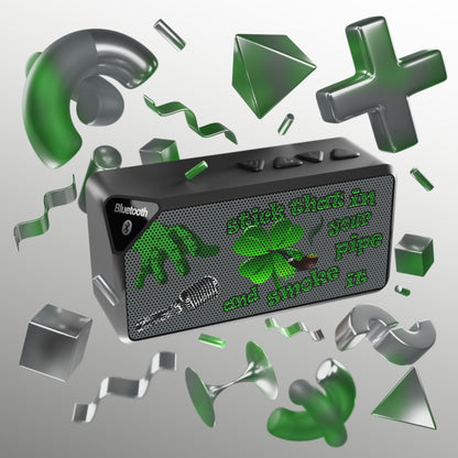 stick that in your pipe and smoke it - Jabba Bluetooth Speaker (dark grey)