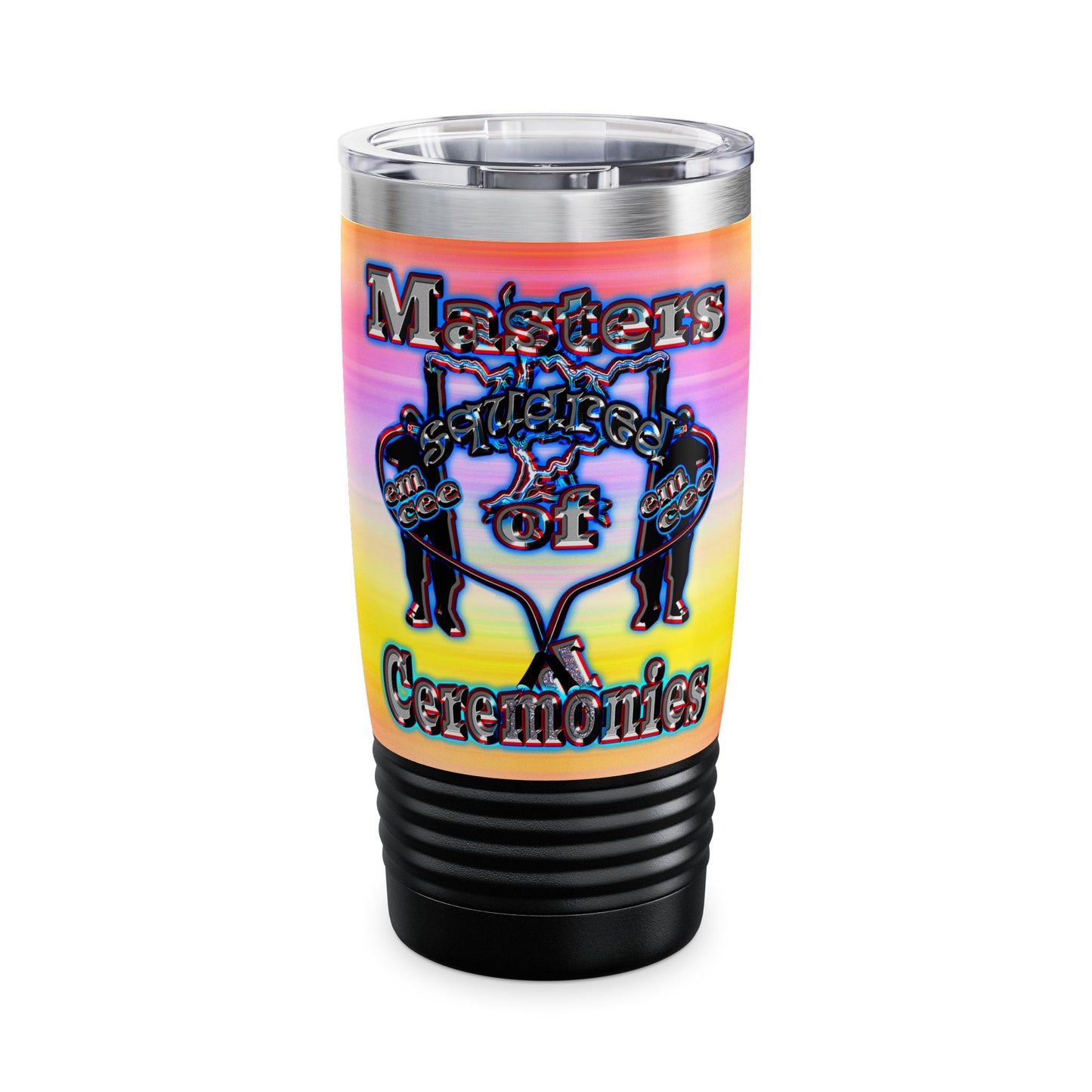 em cee squared - Ringneck Tumbler, 20oz (color blur)