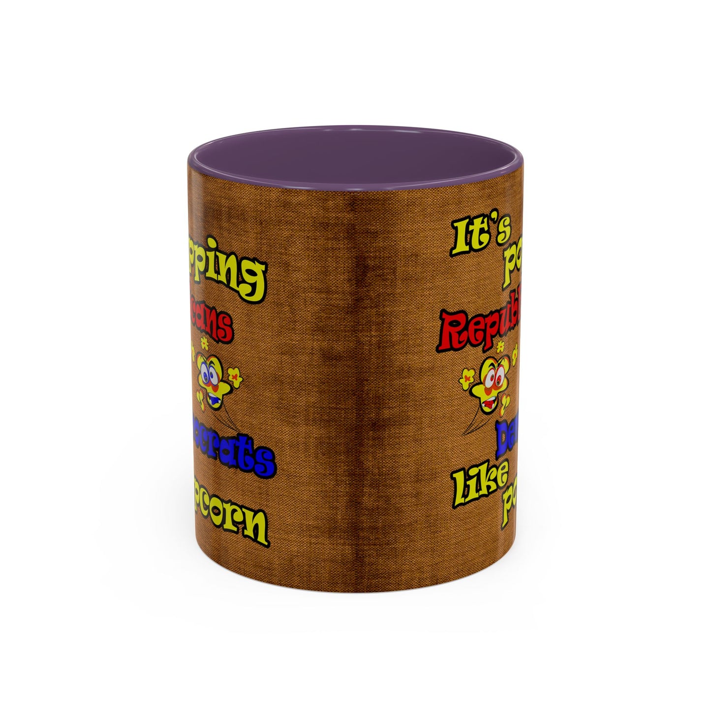 popping like popcorn - Accent Mug (brown papyrus)