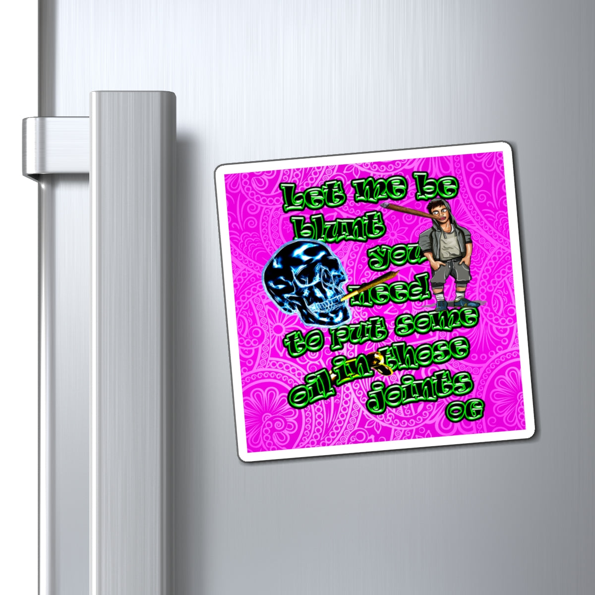 og - Magnets - (pink swirl)
