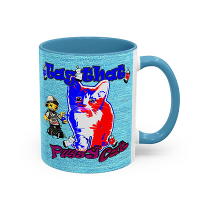 tag that - Accent Mug (faded blue)