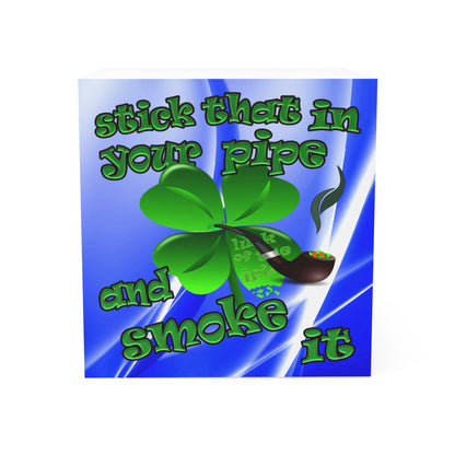 stick that in your pipe and smoke it - note cube (blue-white wave)