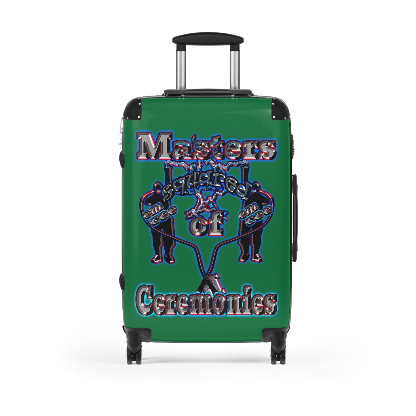 em cee squared - Suitcase (dark green)