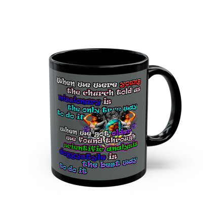 doggystyle - Black Mug (dark grey)