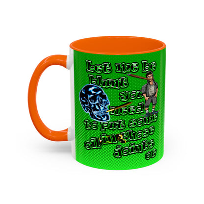 og - Accent Mug (logo green)