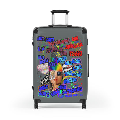 drop the beat - Suitcase (dark grey)
