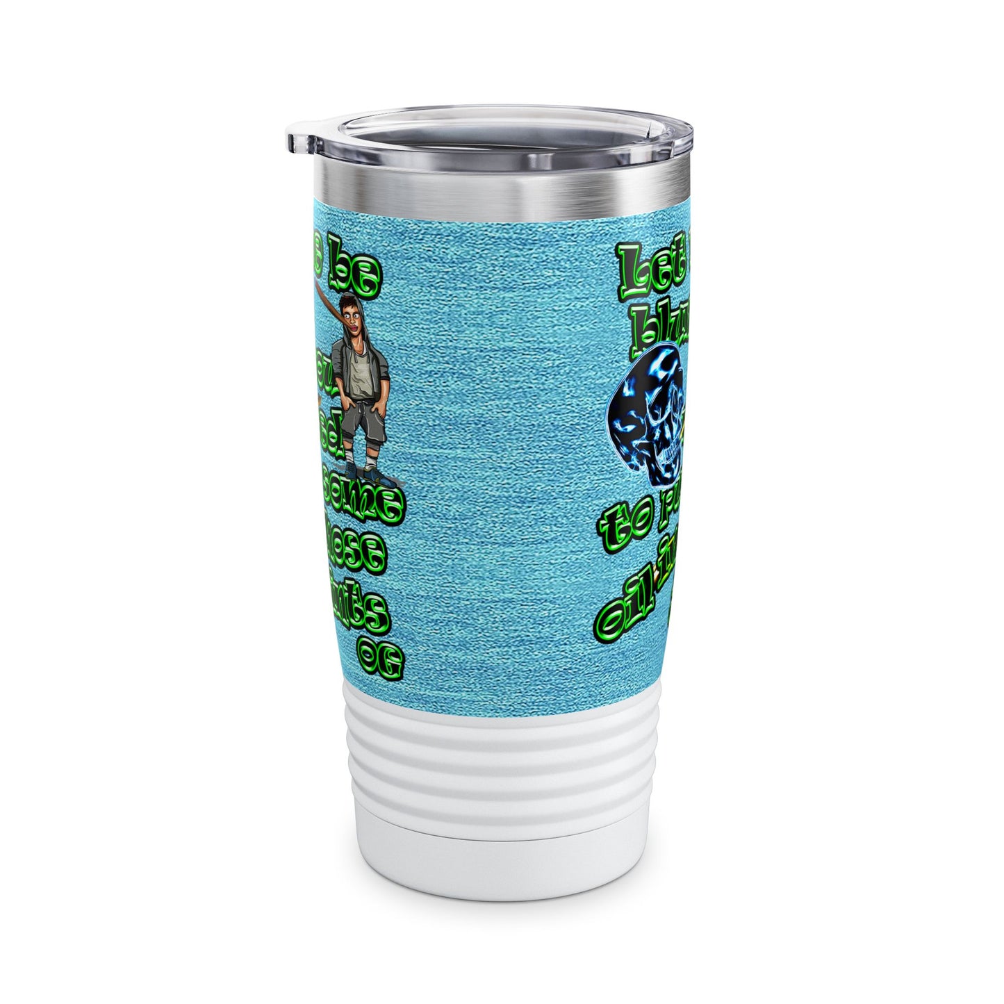 og - Ringneck Tumbler, 20oz (faded blue)