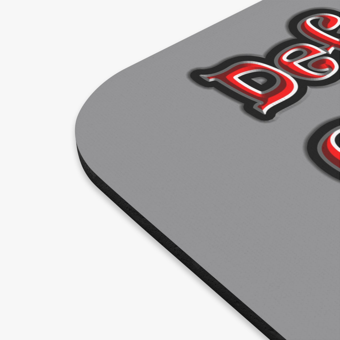 defy conquer reach - Mouse Pad (Rectangle) (grey)