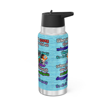 doggystyle - Gator Tumbler, 32oz  (faded blue)