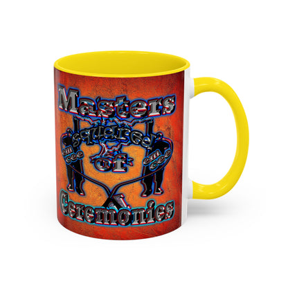 em cee squared - Accent Mug (burnt orange)