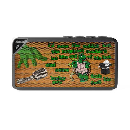 turtle race - Jabba Bluetooth Speaker (brown papyrus)