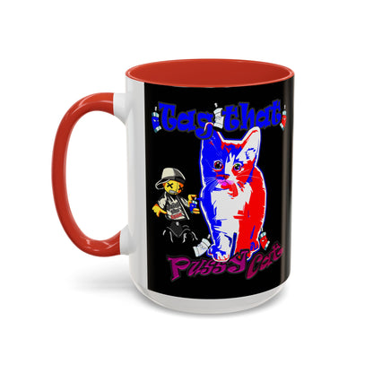 tag that - Accent Mug (black)