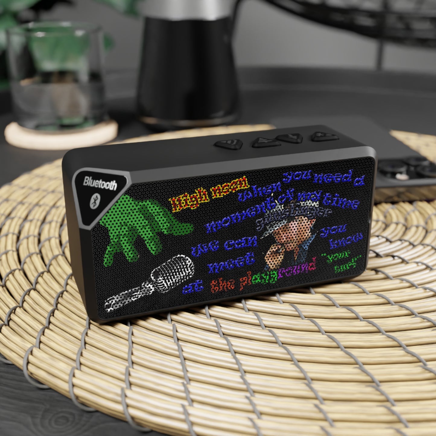 high noon - Jabba Bluetooth Speaker