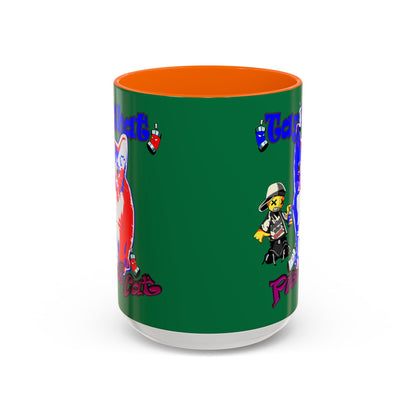 tag that - Accent Mug (dark green)