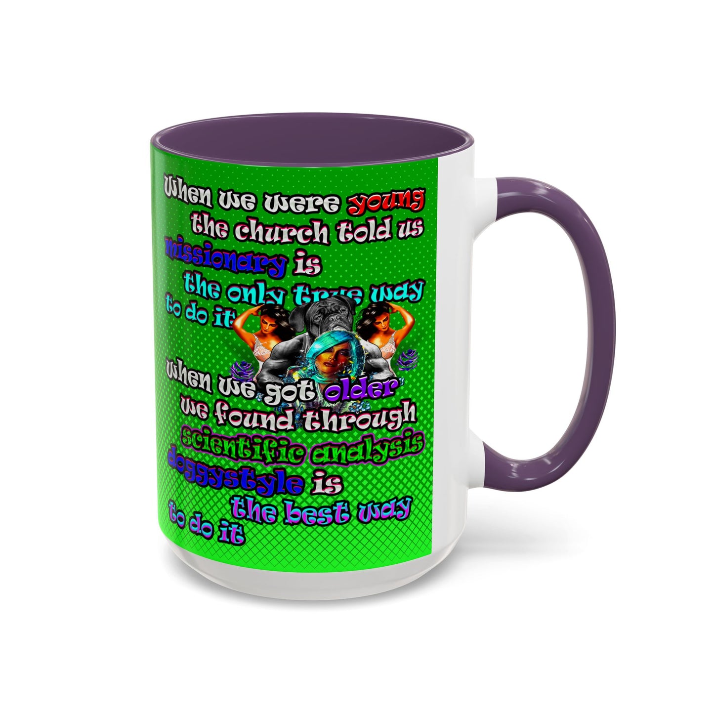 doggystyle - Accent Mug (logo green)
