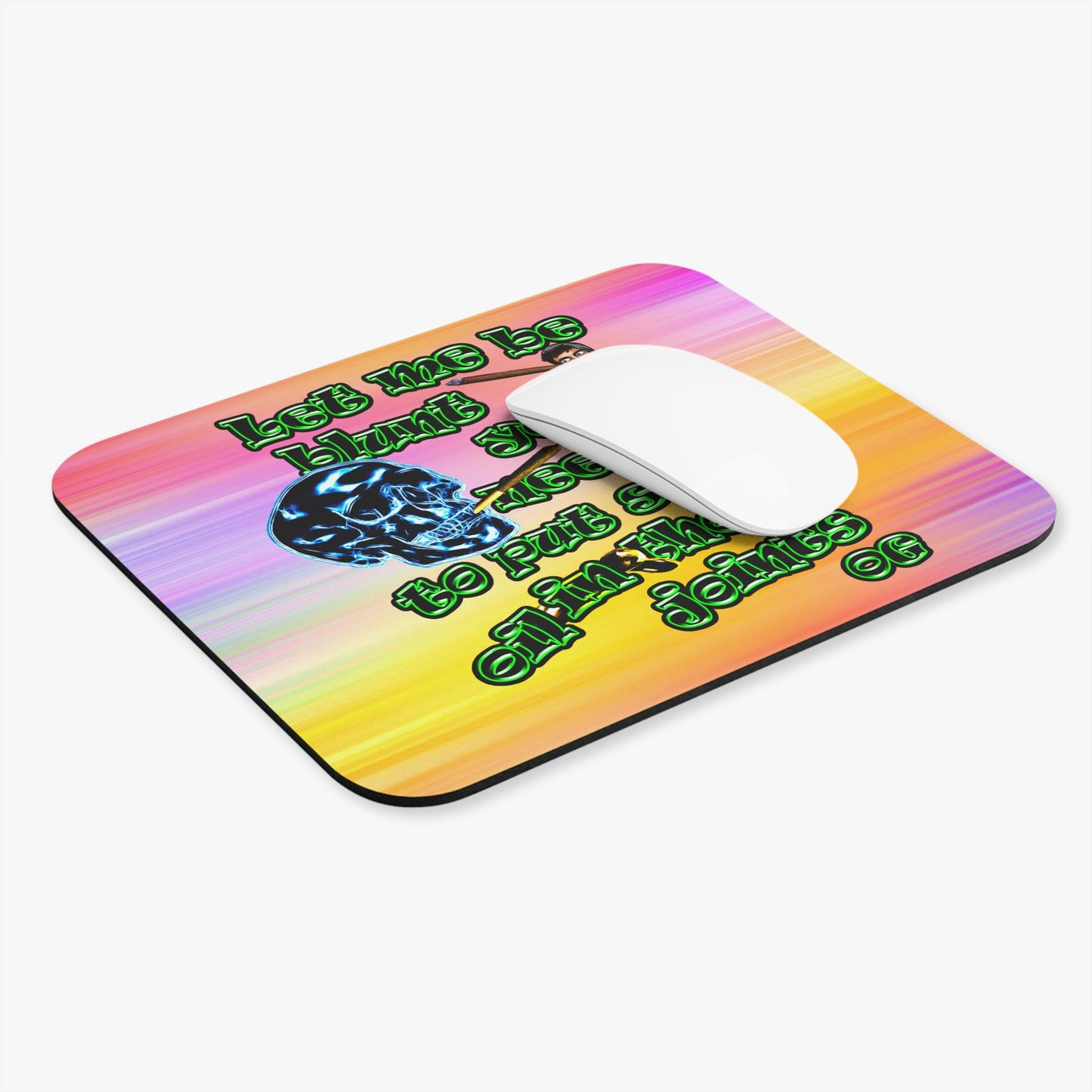 og - Mouse Pad (Rectangle) (color blur)