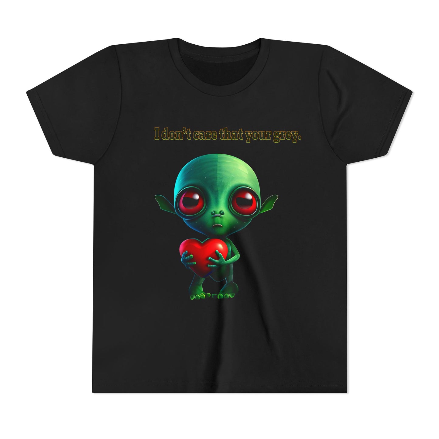 I don't care that your grey - Youth Short Sleeve Tee