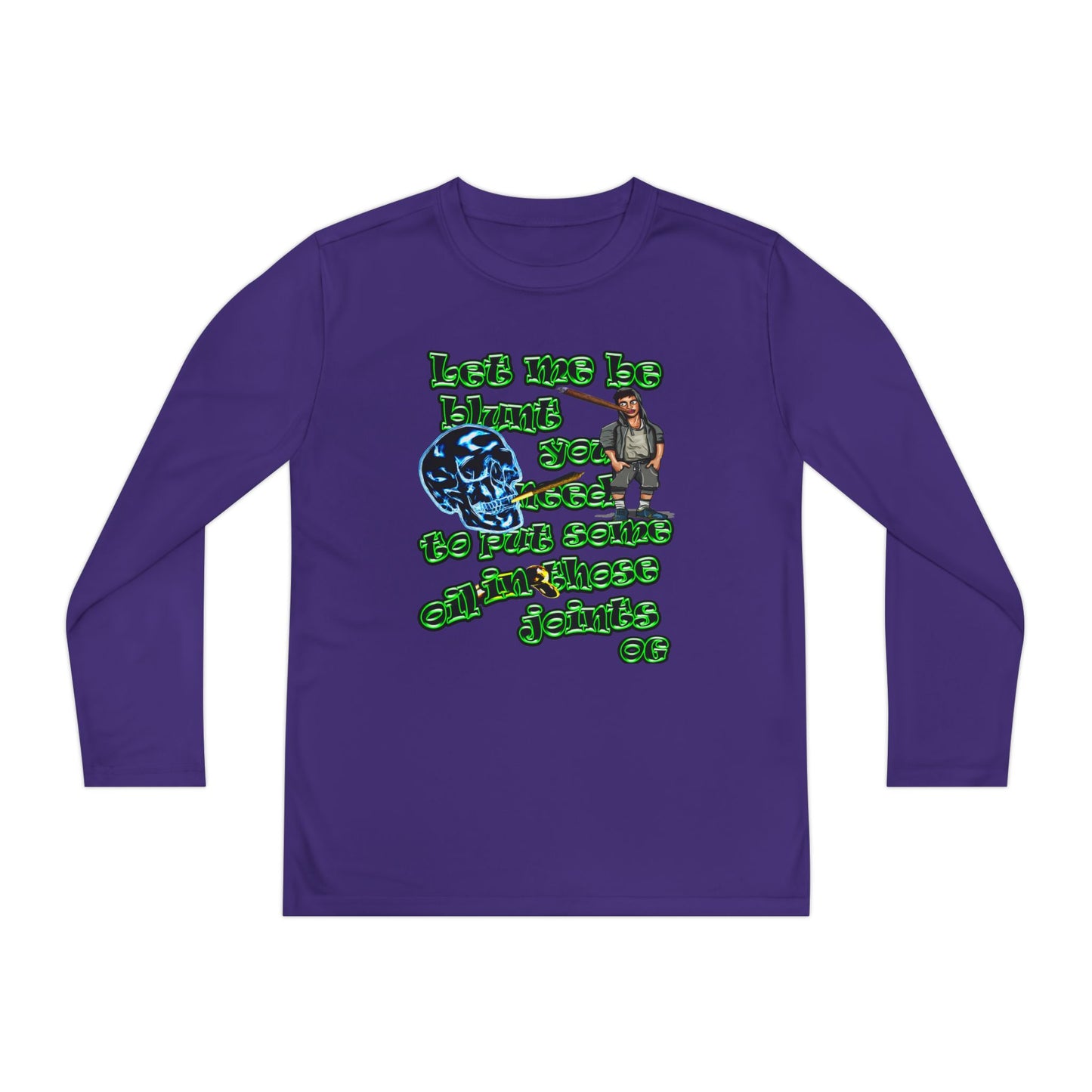 og - Youth Long Sleeve Competitor Tee