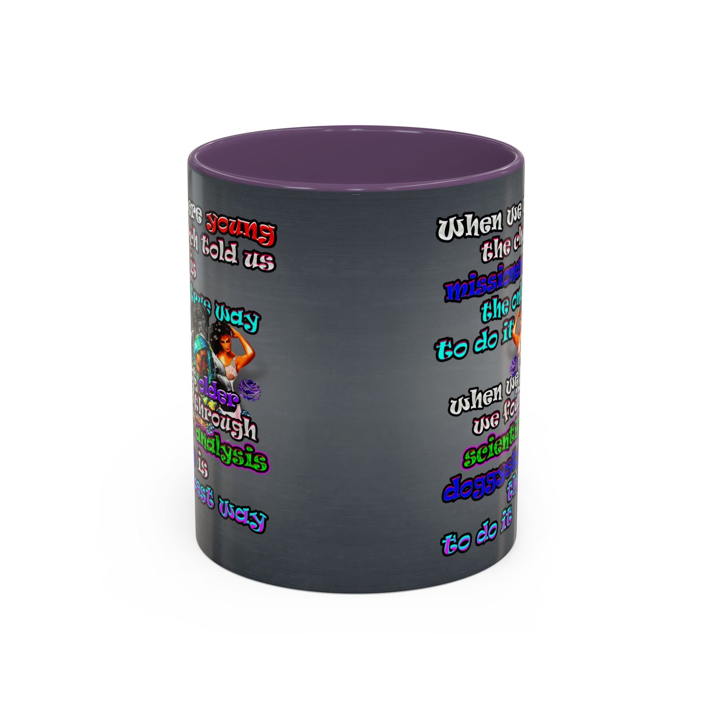 doggystyle - Accent Mug (grey-light grey)