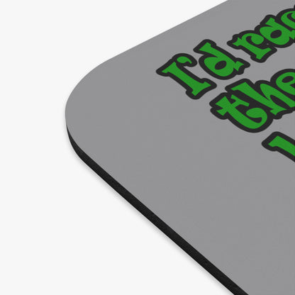 turtle race - Mouse Pad (Rectangle) (grey)