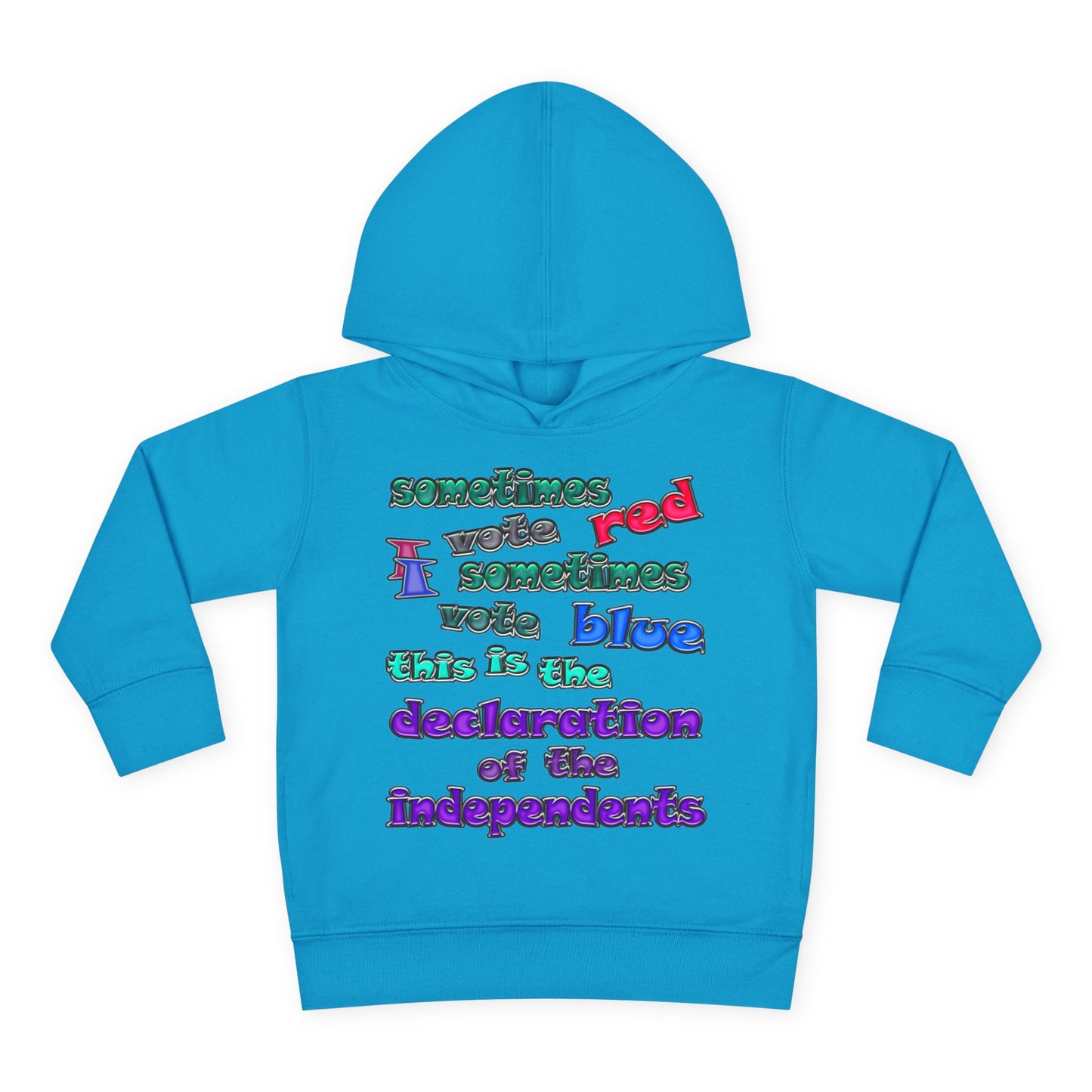 declaration of the independents - Toddler Pullover Fleece Hoodie
