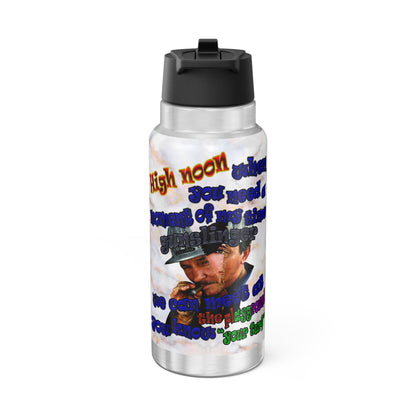 high noon - Gator Tumbler, 32oz  (white marble)