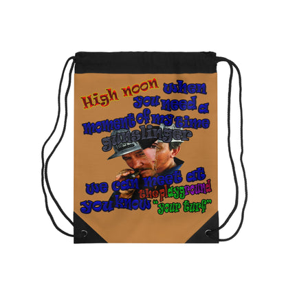 high noon - Drawstring Bag (light brown)