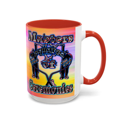 em cee squared - Accent Mug (color blur)