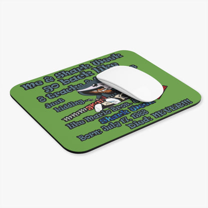 shark week - Mouse Pad (Rectangle) - (green)