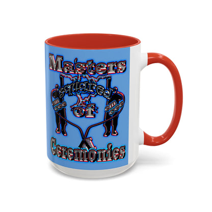 em cee squared - Accent Mug (light blue)
