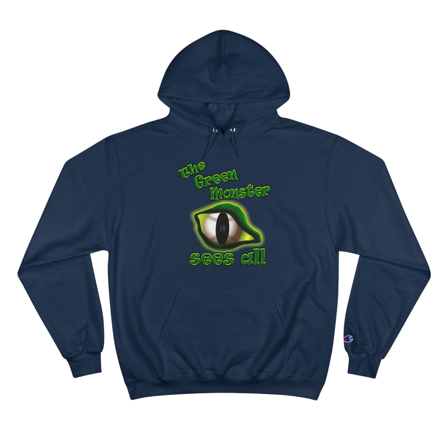 green monster - Champion Hoodie