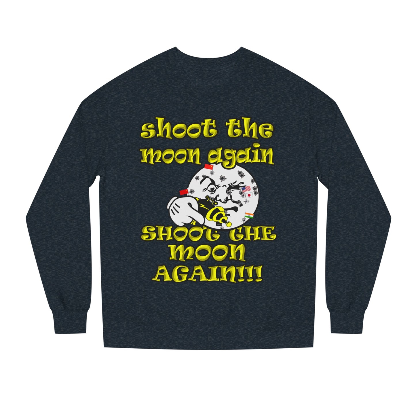 shoot the moon again - Unisex Crew Neck Sweatshirt