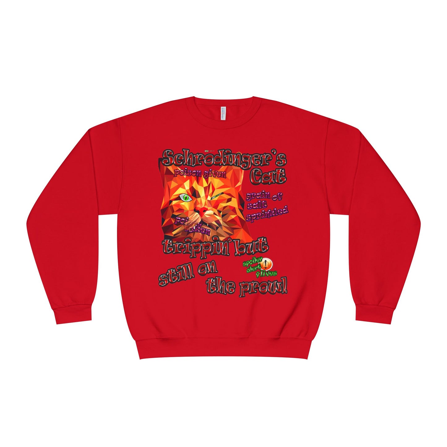 schrodinger's cat - Unisex NuBlend® Crewneck Sweatshirt