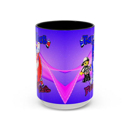 tag that - Accent Mug (purple-pink wave)