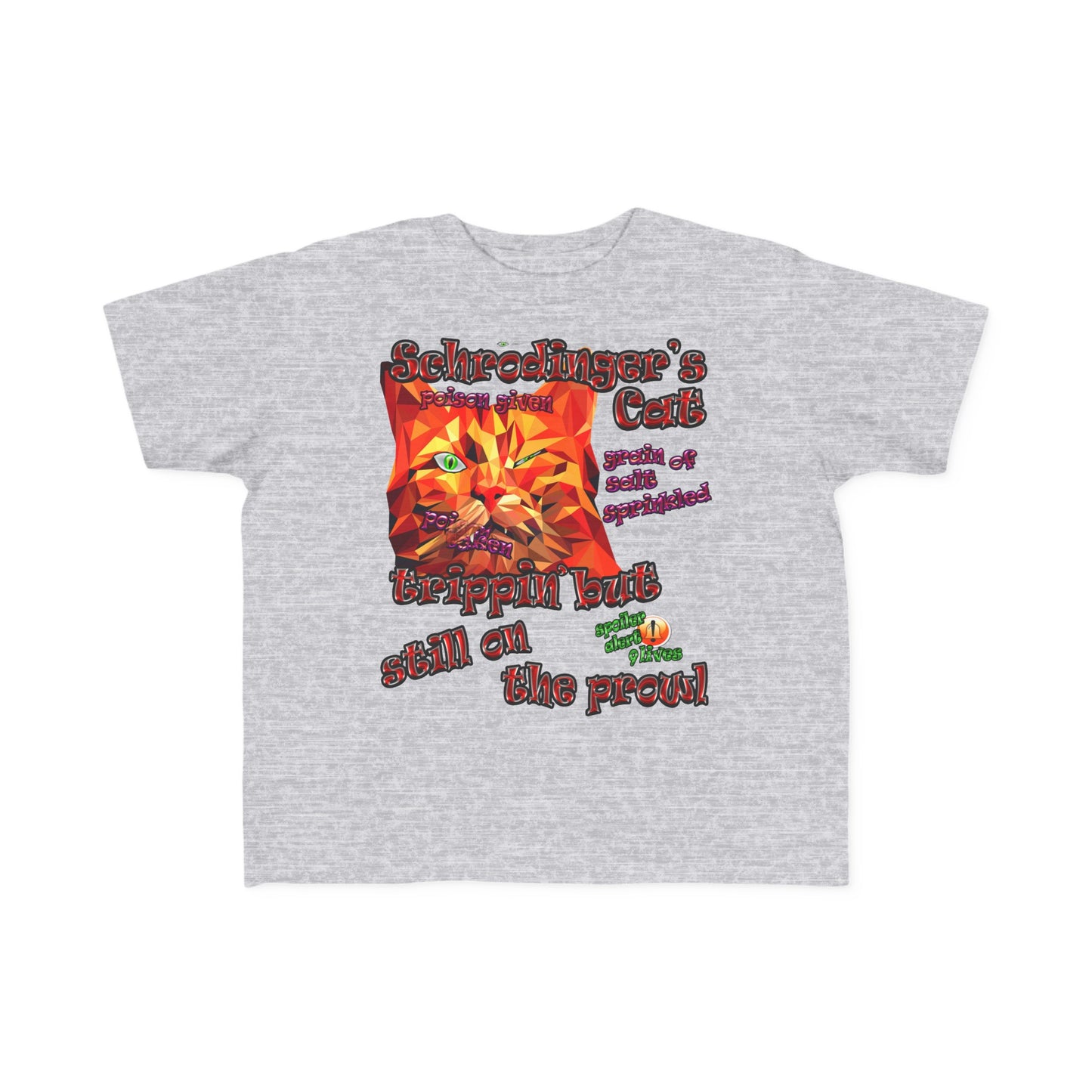 schrodinger's cat - Toddler's Fine Jersey Tee