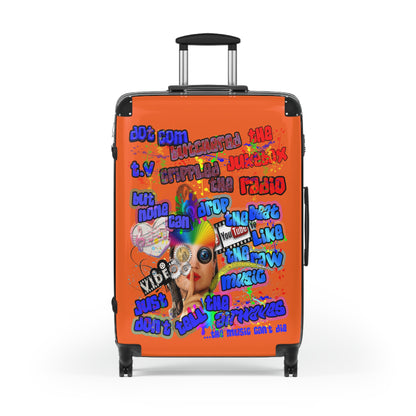 drop the beat - Suitcase (orange)