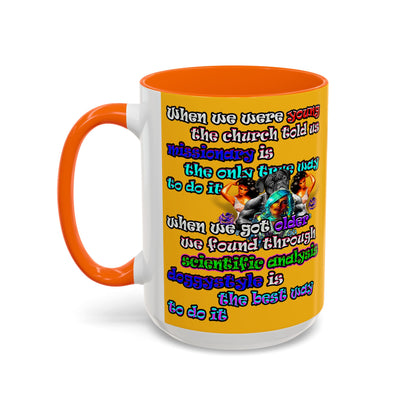 doggystyle - Accent Mug (yellow)