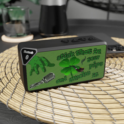 stick that in your pipe and smoke it - Jabba Bluetooth Speaker (green)