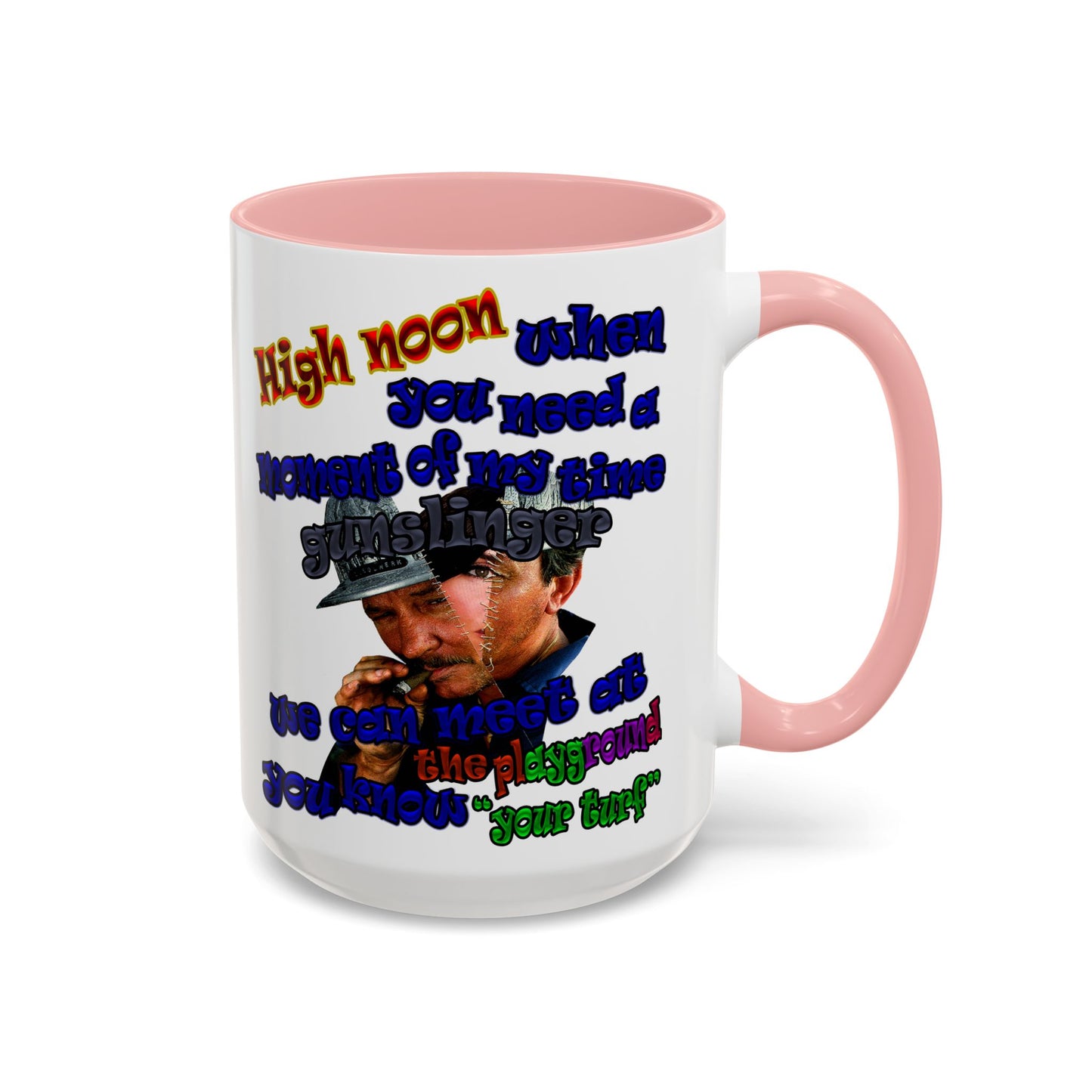 high noon - Accent Mug (white)