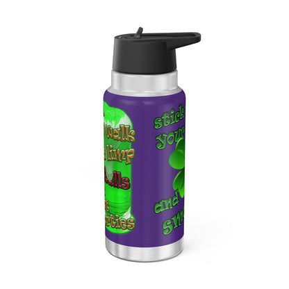 celtics logo - Gator Tumbler, 32oz (purple)