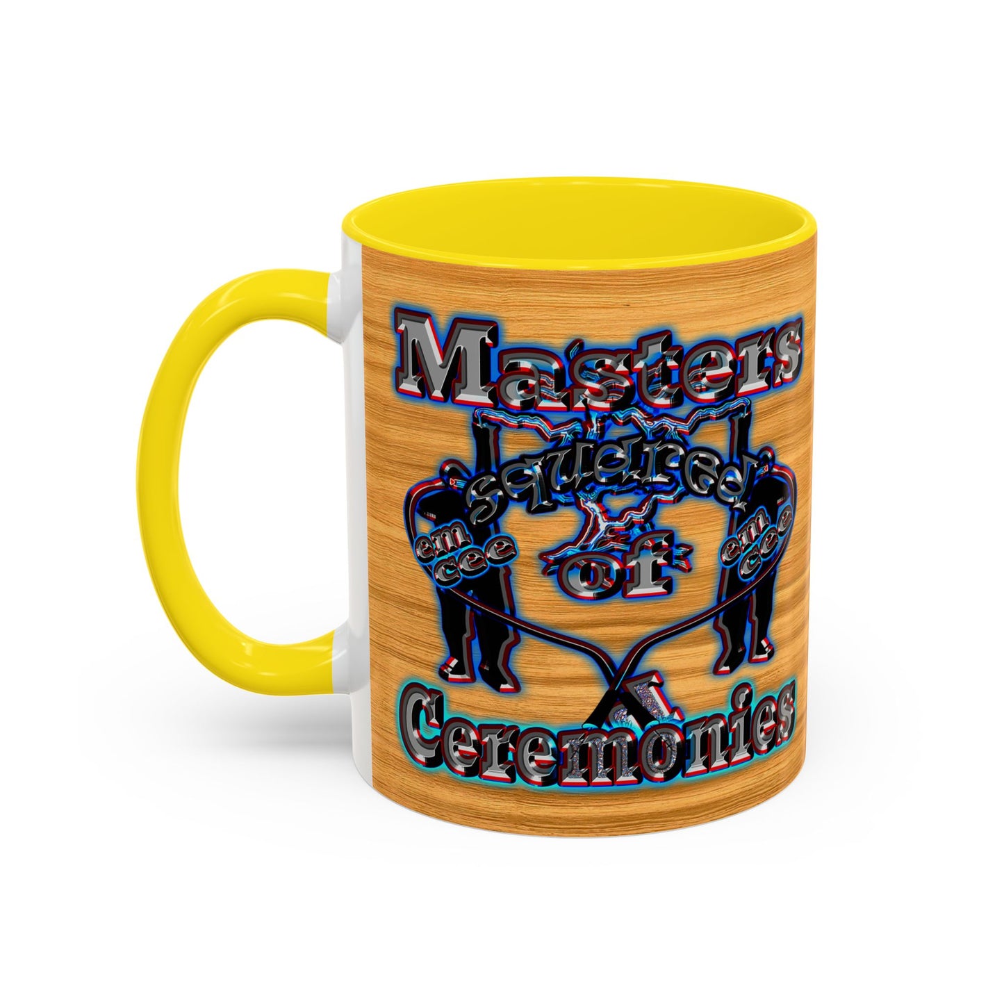 em cee squared - Accent Mug (butterscotch wood finish)
