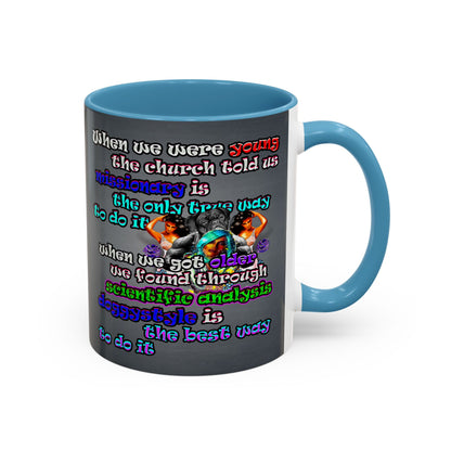 doggystyle - Accent Mug (grey-light grey)