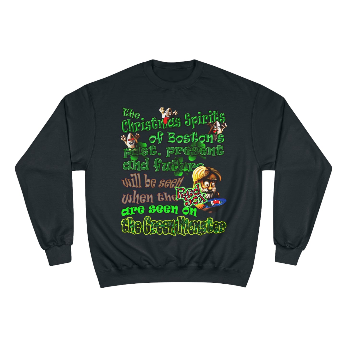 christmas spirits of boston - Champion Sweatshirt