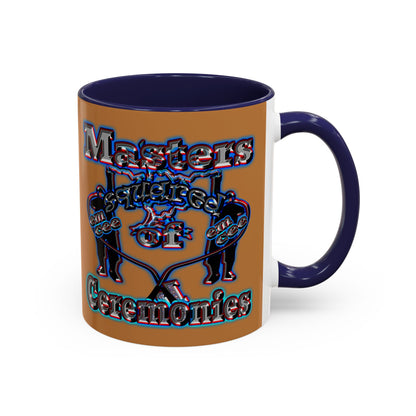 em cee squared - Accent Mug (light brown)