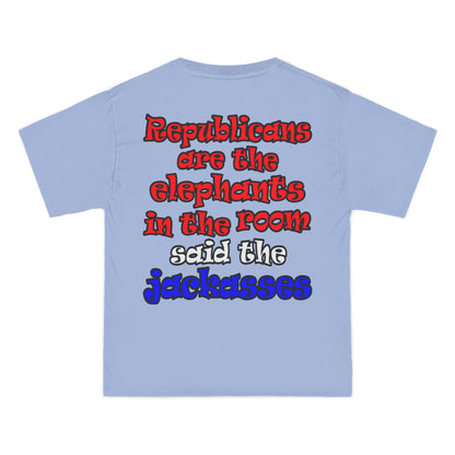 donkeys and elephants - Beefy-T®  Short-Sleeve T-Shirt