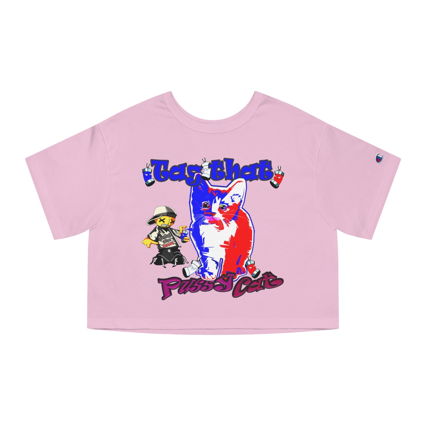 tag that - Champion Women's Heritage Cropped T-Shirt